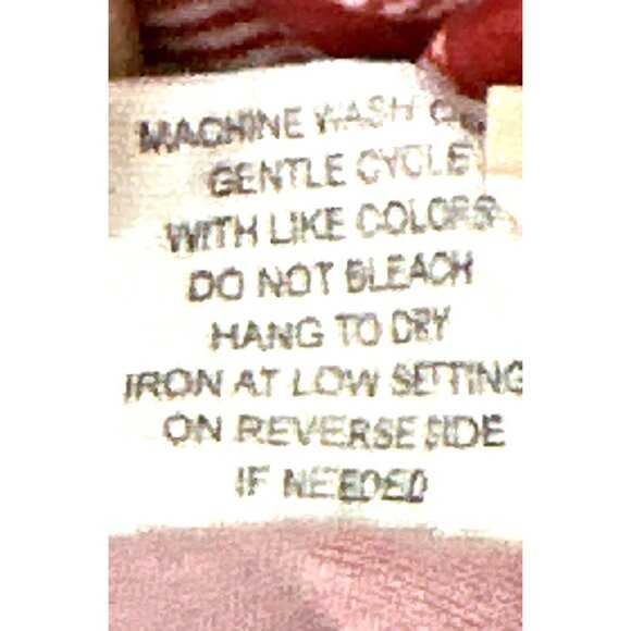 205 Collins Red Plaid Smocked Off Shoulder Flare Mini Dress Cottagecore Westernn - Picture 11 of 12